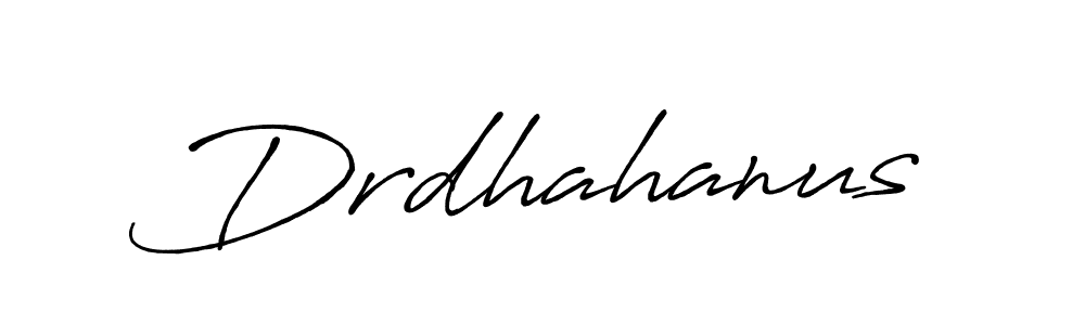 How to Draw Drdhahanus signature style? Antro_Vectra_Bolder is a latest design signature styles for name Drdhahanus. Drdhahanus signature style 7 images and pictures png