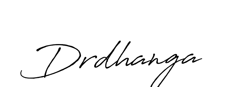 Design your own signature with our free online signature maker. With this signature software, you can create a handwritten (Antro_Vectra_Bolder) signature for name Drdhanga. Drdhanga signature style 7 images and pictures png