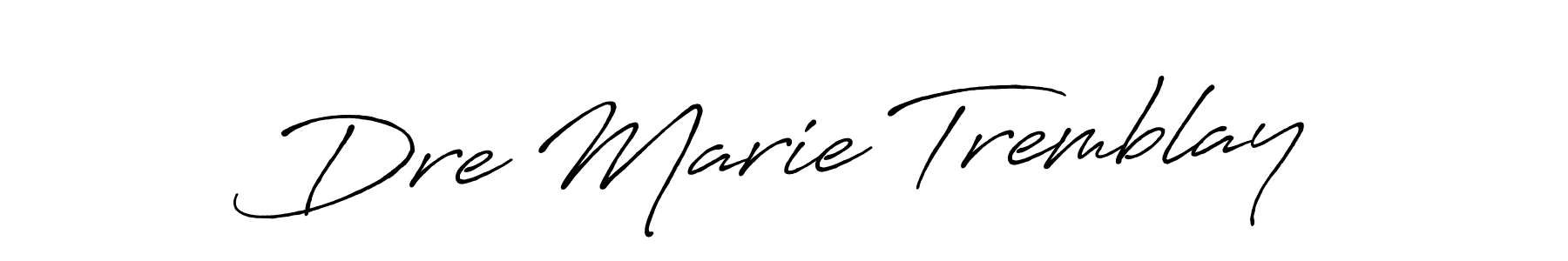 Check out images of Autograph of Dre Marie Tremblay name. Actor Dre Marie Tremblay Signature Style. Antro_Vectra_Bolder is a professional sign style online. Dre Marie Tremblay signature style 7 images and pictures png