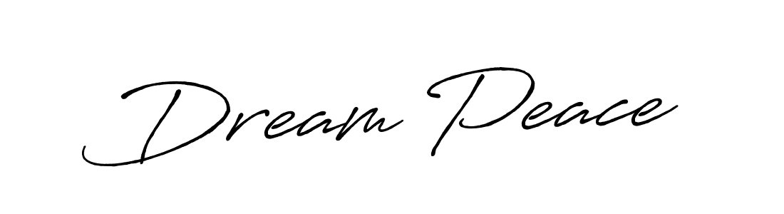 How to make Dream Peace signature? Antro_Vectra_Bolder is a professional autograph style. Create handwritten signature for Dream Peace name. Dream Peace signature style 7 images and pictures png