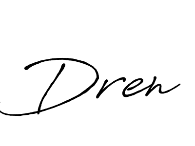 Once you've used our free online signature maker to create your best signature Antro_Vectra_Bolder style, it's time to enjoy all of the benefits that Dren name signing documents. Dren signature style 7 images and pictures png