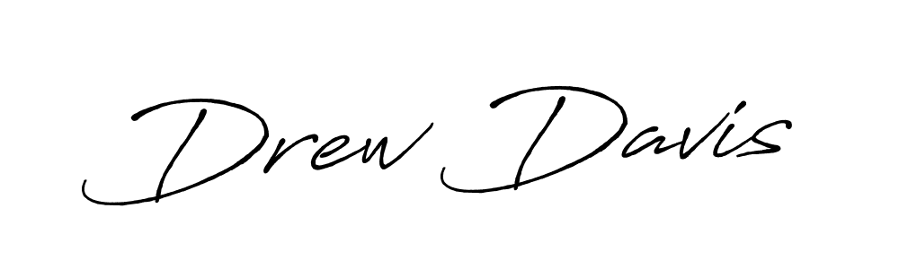 Make a beautiful signature design for name Drew Davis. Use this online signature maker to create a handwritten signature for free. Drew Davis signature style 7 images and pictures png