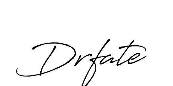 The best way (Antro_Vectra_Bolder) to make a short signature is to pick only two or three words in your name. The name Drfate include a total of six letters. For converting this name. Drfate signature style 7 images and pictures png