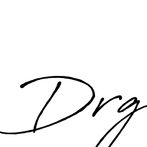 How to make Drg signature? Antro_Vectra_Bolder is a professional autograph style. Create handwritten signature for Drg name. Drg signature style 7 images and pictures png