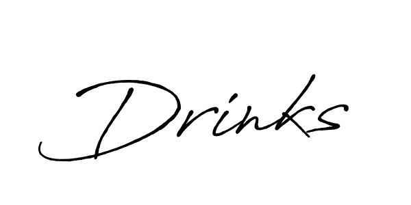 Make a short Drinks signature style. Manage your documents anywhere anytime using Antro_Vectra_Bolder. Create and add eSignatures, submit forms, share and send files easily. Drinks signature style 7 images and pictures png