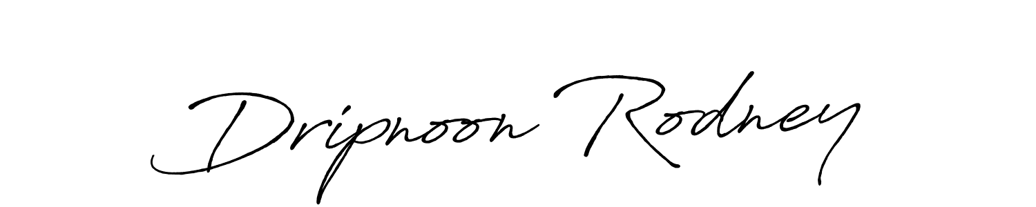 Also You can easily find your signature by using the search form. We will create Dripnoon Rodney name handwritten signature images for you free of cost using Antro_Vectra_Bolder sign style. Dripnoon Rodney signature style 7 images and pictures png