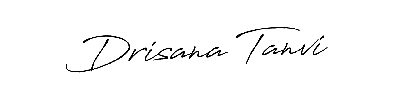 Antro_Vectra_Bolder is a professional signature style that is perfect for those who want to add a touch of class to their signature. It is also a great choice for those who want to make their signature more unique. Get Drisana Tanvi name to fancy signature for free. Drisana Tanvi signature style 7 images and pictures png