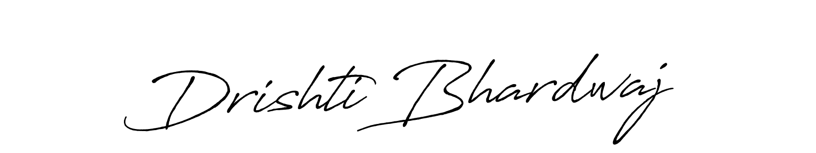 Also You can easily find your signature by using the search form. We will create Drishti Bhardwaj name handwritten signature images for you free of cost using Antro_Vectra_Bolder sign style. Drishti Bhardwaj signature style 7 images and pictures png