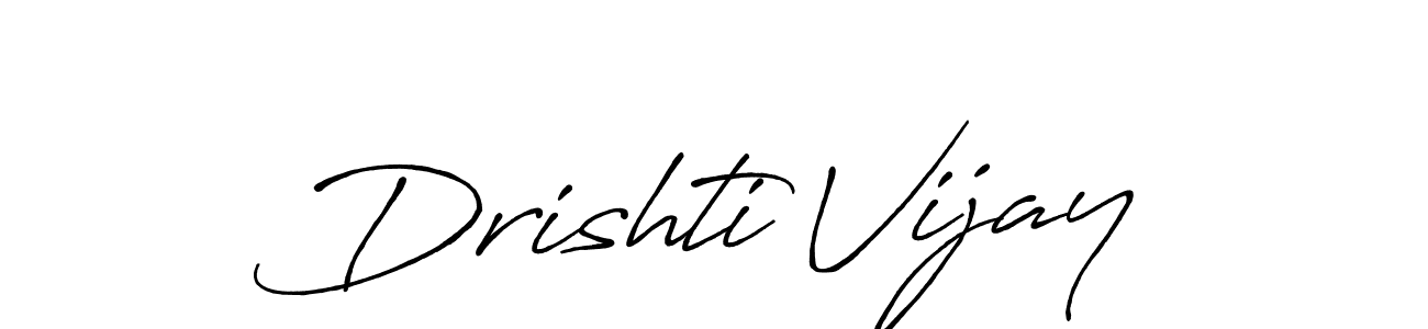 Once you've used our free online signature maker to create your best signature Antro_Vectra_Bolder style, it's time to enjoy all of the benefits that Drishti Vijay name signing documents. Drishti Vijay signature style 7 images and pictures png
