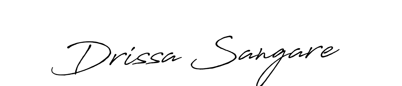 Once you've used our free online signature maker to create your best signature Antro_Vectra_Bolder style, it's time to enjoy all of the benefits that Drissa Sangare name signing documents. Drissa Sangare signature style 7 images and pictures png