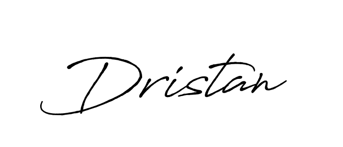 How to make Dristan signature? Antro_Vectra_Bolder is a professional autograph style. Create handwritten signature for Dristan name. Dristan signature style 7 images and pictures png