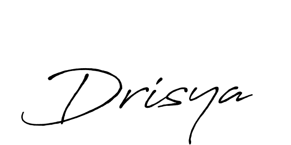 Also You can easily find your signature by using the search form. We will create Drisya name handwritten signature images for you free of cost using Antro_Vectra_Bolder sign style. Drisya signature style 7 images and pictures png