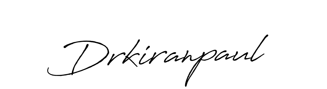 Make a beautiful signature design for name Drkiranpaul. Use this online signature maker to create a handwritten signature for free. Drkiranpaul signature style 7 images and pictures png