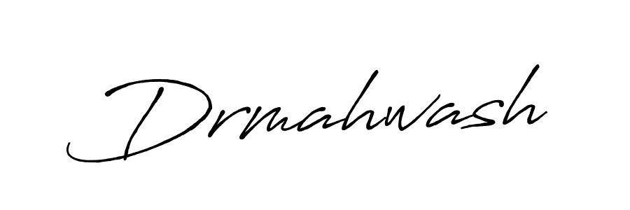 How to make Drmahwash name signature. Use Antro_Vectra_Bolder style for creating short signs online. This is the latest handwritten sign. Drmahwash signature style 7 images and pictures png