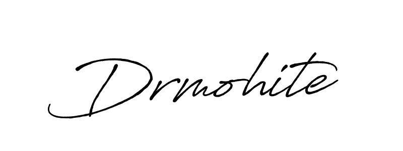 It looks lik you need a new signature style for name Drmohite. Design unique handwritten (Antro_Vectra_Bolder) signature with our free signature maker in just a few clicks. Drmohite signature style 7 images and pictures png