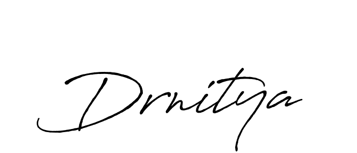 if you are searching for the best signature style for your name Drnitya. so please give up your signature search. here we have designed multiple signature styles  using Antro_Vectra_Bolder. Drnitya signature style 7 images and pictures png