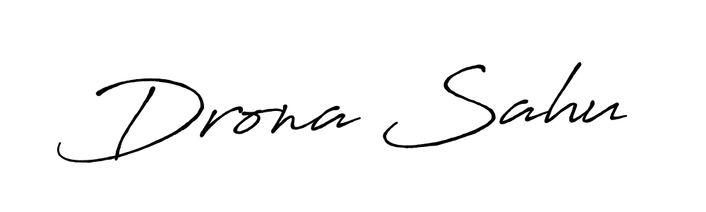 Make a short Drona Sahu signature style. Manage your documents anywhere anytime using Antro_Vectra_Bolder. Create and add eSignatures, submit forms, share and send files easily. Drona Sahu signature style 7 images and pictures png