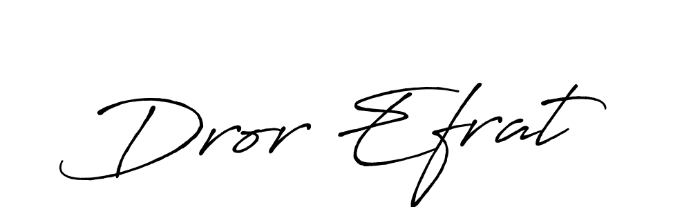 Also You can easily find your signature by using the search form. We will create Dror Efrat name handwritten signature images for you free of cost using Antro_Vectra_Bolder sign style. Dror Efrat signature style 7 images and pictures png