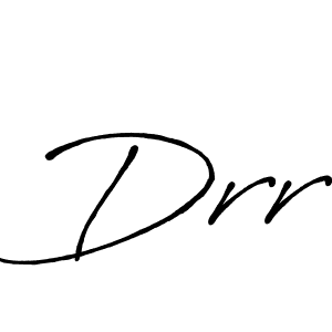 Use a signature maker to create a handwritten signature online. With this signature software, you can design (Antro_Vectra_Bolder) your own signature for name Drr. Drr signature style 7 images and pictures png