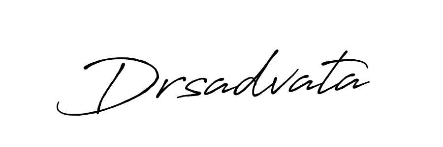 Drsadvata stylish signature style. Best Handwritten Sign (Antro_Vectra_Bolder) for my name. Handwritten Signature Collection Ideas for my name Drsadvata. Drsadvata signature style 7 images and pictures png