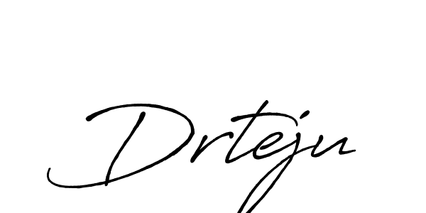 if you are searching for the best signature style for your name Drteju. so please give up your signature search. here we have designed multiple signature styles  using Antro_Vectra_Bolder. Drteju signature style 7 images and pictures png