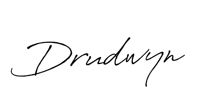 How to Draw Drudwyn signature style? Antro_Vectra_Bolder is a latest design signature styles for name Drudwyn. Drudwyn signature style 7 images and pictures png