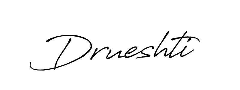 Make a short Drueshti signature style. Manage your documents anywhere anytime using Antro_Vectra_Bolder. Create and add eSignatures, submit forms, share and send files easily. Drueshti signature style 7 images and pictures png