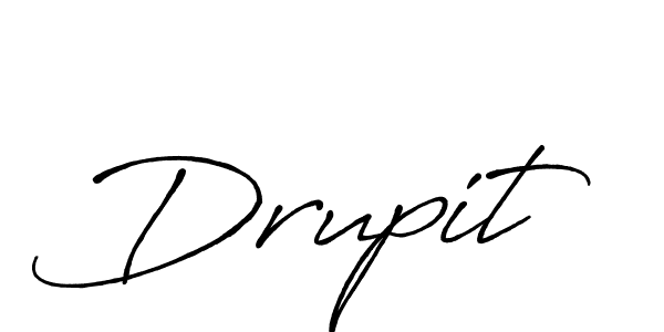 Make a beautiful signature design for name Drupit. Use this online signature maker to create a handwritten signature for free. Drupit signature style 7 images and pictures png