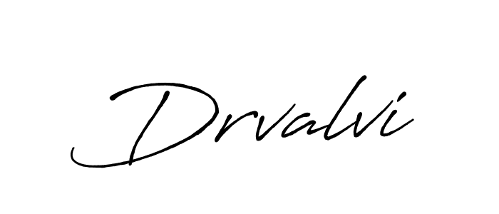 if you are searching for the best signature style for your name Drvalvi. so please give up your signature search. here we have designed multiple signature styles  using Antro_Vectra_Bolder. Drvalvi signature style 7 images and pictures png