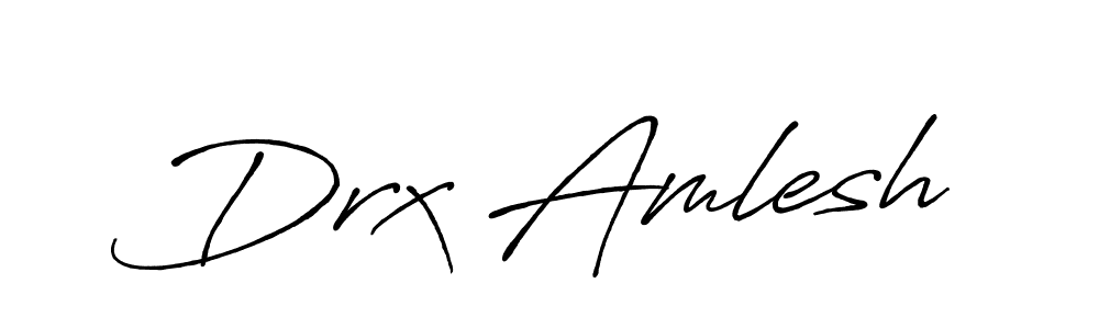 Also You can easily find your signature by using the search form. We will create Drx Amlesh name handwritten signature images for you free of cost using Antro_Vectra_Bolder sign style. Drx Amlesh signature style 7 images and pictures png