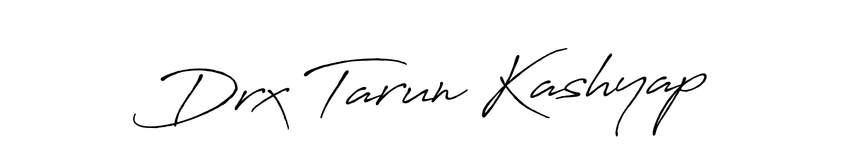 It looks lik you need a new signature style for name Drx Tarun Kashyap. Design unique handwritten (Antro_Vectra_Bolder) signature with our free signature maker in just a few clicks. Drx Tarun Kashyap signature style 7 images and pictures png