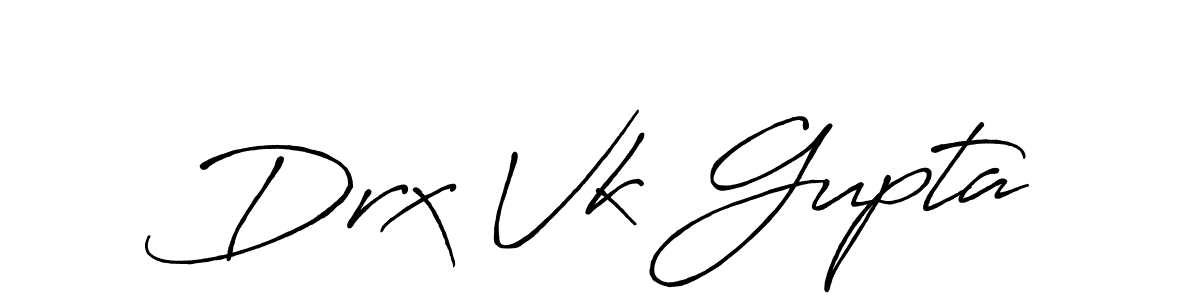 This is the best signature style for the Drx Vk Gupta name. Also you like these signature font (Antro_Vectra_Bolder). Mix name signature. Drx Vk Gupta signature style 7 images and pictures png