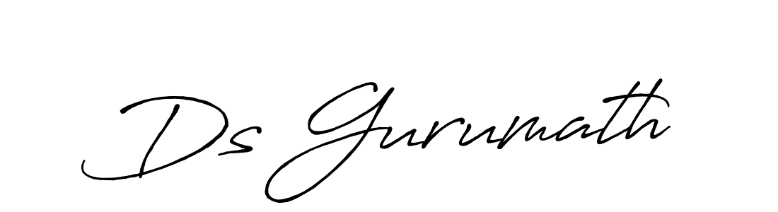 You can use this online signature creator to create a handwritten signature for the name Ds Gurumath. This is the best online autograph maker. Ds Gurumath signature style 7 images and pictures png