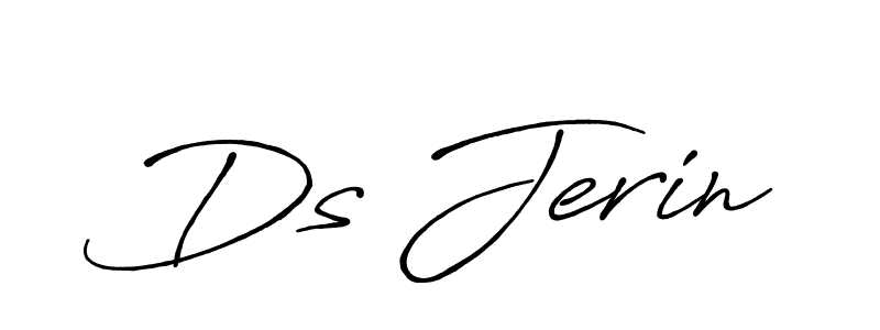 You should practise on your own different ways (Antro_Vectra_Bolder) to write your name (Ds Jerin) in signature. don't let someone else do it for you. Ds Jerin signature style 7 images and pictures png