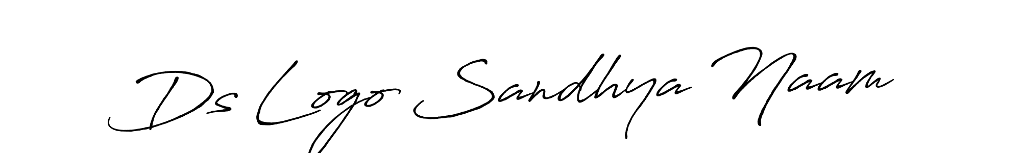 Once you've used our free online signature maker to create your best signature Antro_Vectra_Bolder style, it's time to enjoy all of the benefits that Ds Logo Sandhya Naam name signing documents. Ds Logo Sandhya Naam signature style 7 images and pictures png