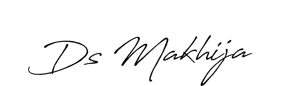 Make a beautiful signature design for name Ds Makhija. Use this online signature maker to create a handwritten signature for free. Ds Makhija signature style 7 images and pictures png