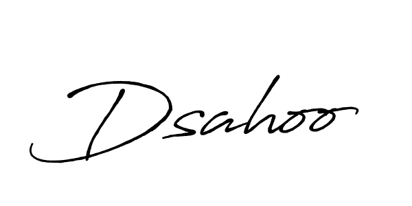 How to make Dsahoo signature? Antro_Vectra_Bolder is a professional autograph style. Create handwritten signature for Dsahoo name. Dsahoo signature style 7 images and pictures png