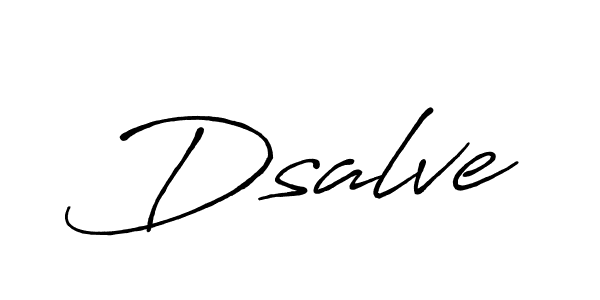 Create a beautiful signature design for name Dsalve. With this signature (Antro_Vectra_Bolder) fonts, you can make a handwritten signature for free. Dsalve signature style 7 images and pictures png