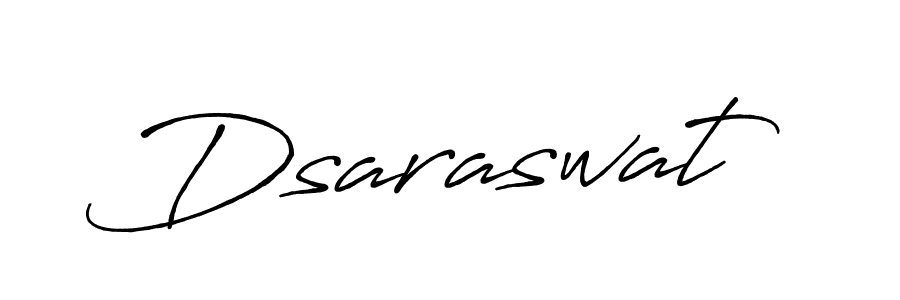 How to make Dsaraswat signature? Antro_Vectra_Bolder is a professional autograph style. Create handwritten signature for Dsaraswat name. Dsaraswat signature style 7 images and pictures png