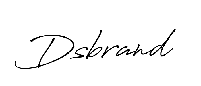 How to make Dsbrand name signature. Use Antro_Vectra_Bolder style for creating short signs online. This is the latest handwritten sign. Dsbrand signature style 7 images and pictures png