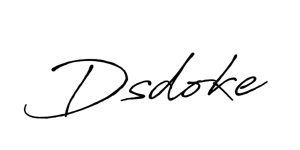How to make Dsdoke signature? Antro_Vectra_Bolder is a professional autograph style. Create handwritten signature for Dsdoke name. Dsdoke signature style 7 images and pictures png