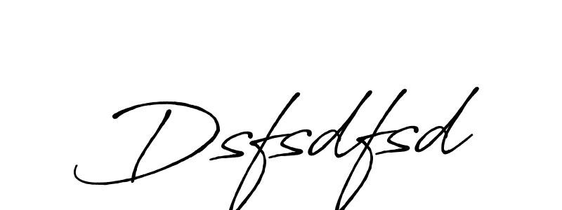 How to make Dsfsdfsd name signature. Use Antro_Vectra_Bolder style for creating short signs online. This is the latest handwritten sign. Dsfsdfsd signature style 7 images and pictures png