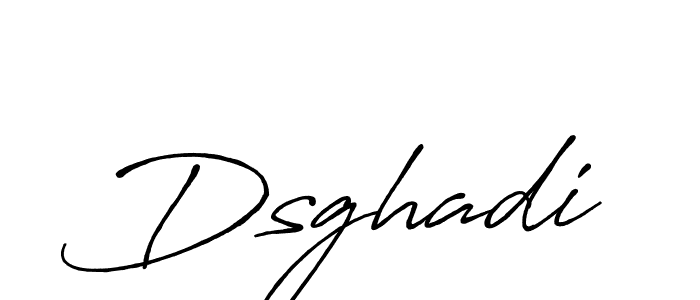 Create a beautiful signature design for name Dsghadi. With this signature (Antro_Vectra_Bolder) fonts, you can make a handwritten signature for free. Dsghadi signature style 7 images and pictures png