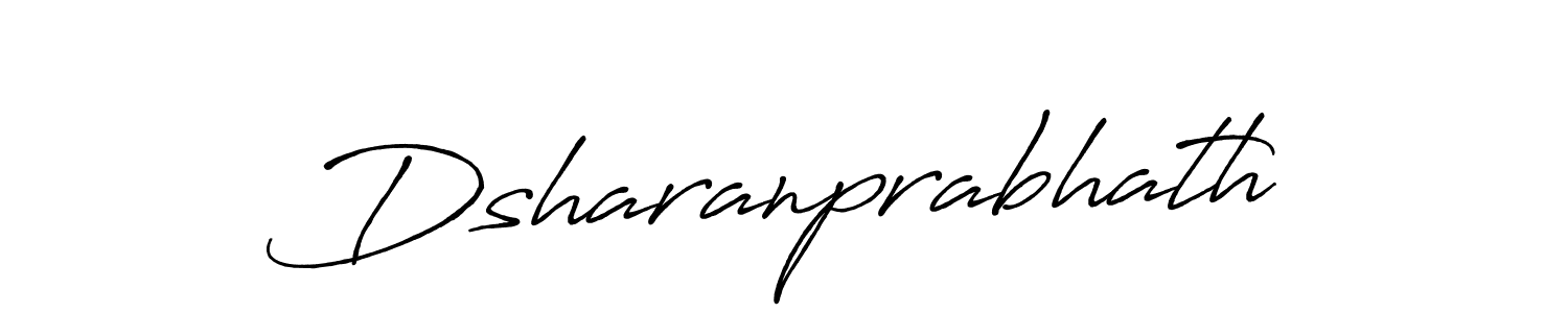Also You can easily find your signature by using the search form. We will create Dsharanprabhath name handwritten signature images for you free of cost using Antro_Vectra_Bolder sign style. Dsharanprabhath signature style 7 images and pictures png