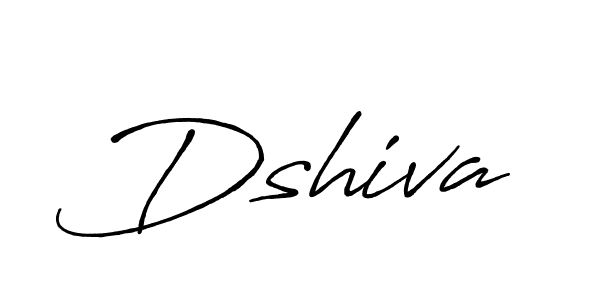 Use a signature maker to create a handwritten signature online. With this signature software, you can design (Antro_Vectra_Bolder) your own signature for name Dshiva. Dshiva signature style 7 images and pictures png