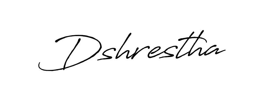 The best way (Antro_Vectra_Bolder) to make a short signature is to pick only two or three words in your name. The name Dshrestha include a total of six letters. For converting this name. Dshrestha signature style 7 images and pictures png