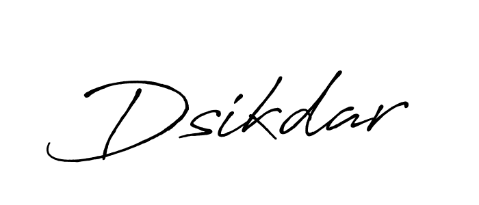 Similarly Antro_Vectra_Bolder is the best handwritten signature design. Signature creator online .You can use it as an online autograph creator for name Dsikdar. Dsikdar signature style 7 images and pictures png