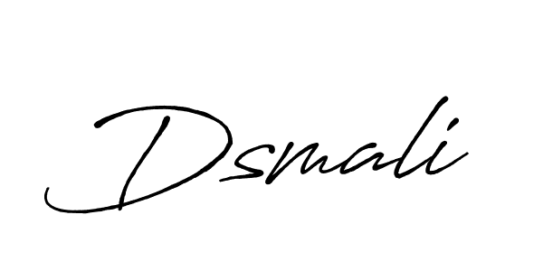You should practise on your own different ways (Antro_Vectra_Bolder) to write your name (Dsmali) in signature. don't let someone else do it for you. Dsmali signature style 7 images and pictures png