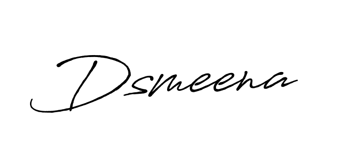 Also You can easily find your signature by using the search form. We will create Dsmeena name handwritten signature images for you free of cost using Antro_Vectra_Bolder sign style. Dsmeena signature style 7 images and pictures png