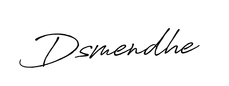 Once you've used our free online signature maker to create your best signature Antro_Vectra_Bolder style, it's time to enjoy all of the benefits that Dsmendhe name signing documents. Dsmendhe signature style 7 images and pictures png